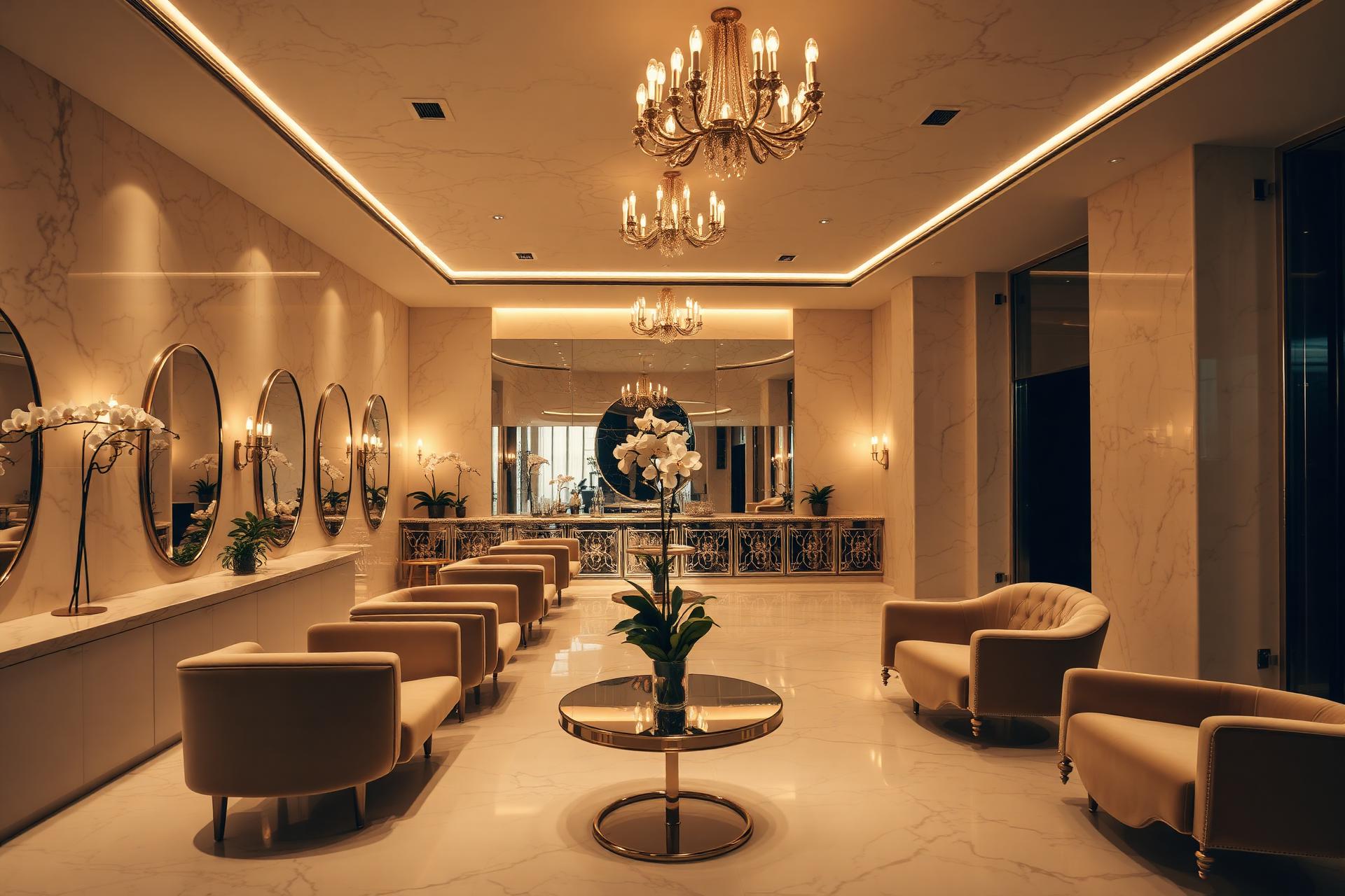 Ethos by Anju luxury salon interior
